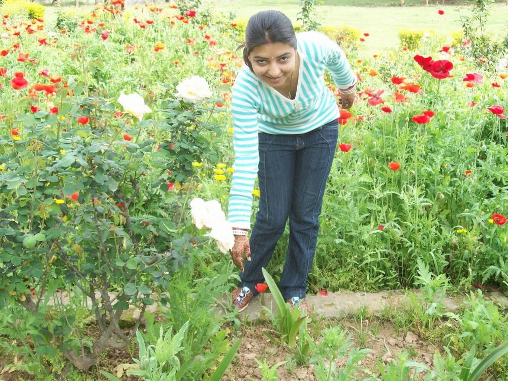 Young Newly Married Indian Couple Honeymoon