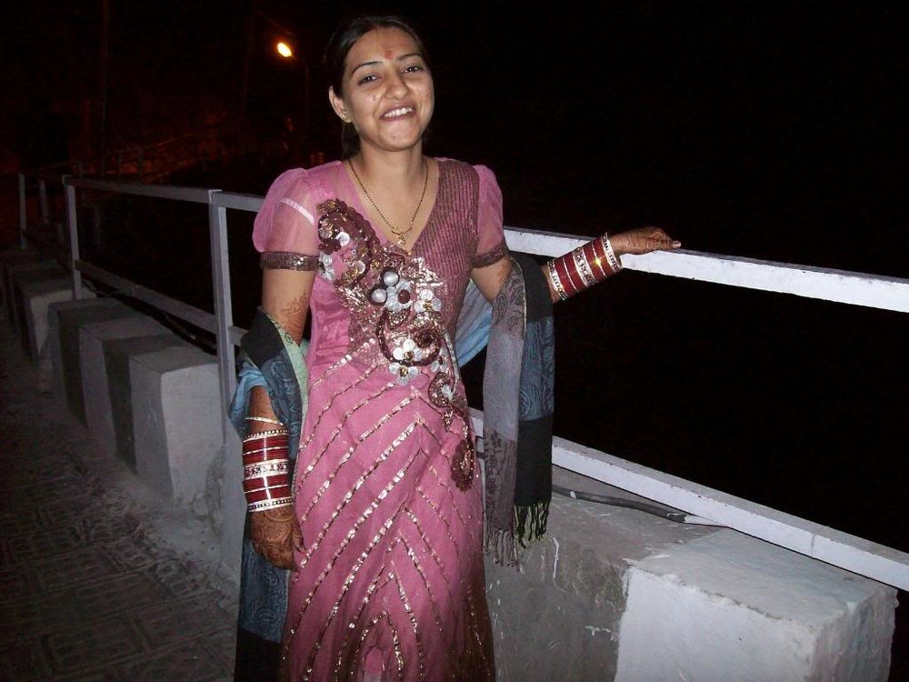 Young Newly Married Indian Couple Honeymoon