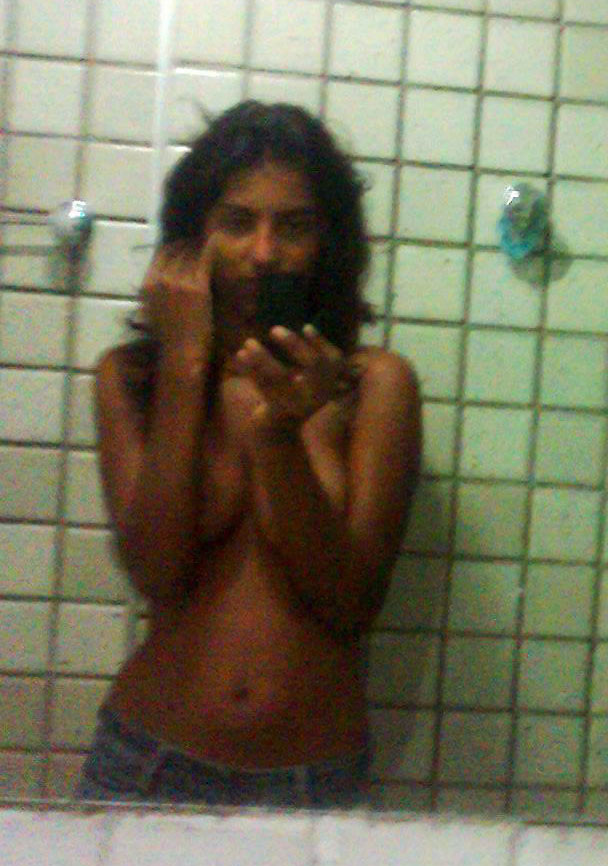 Indian Girl Shower Capturing Her Naked Pics