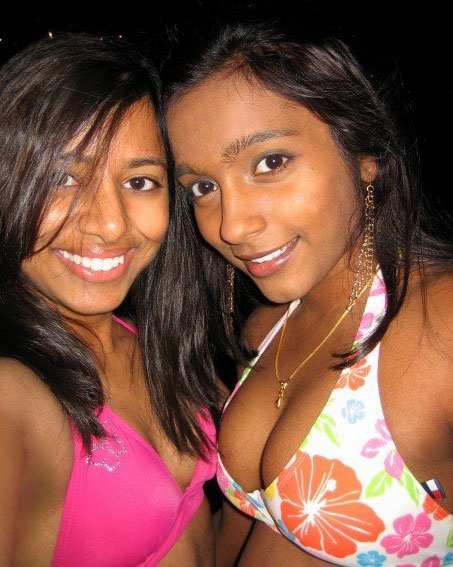 Naughty indian girls playing with each other