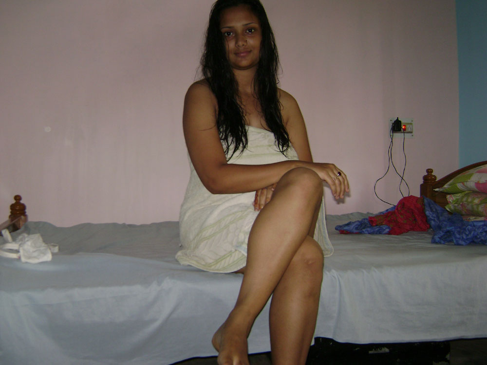 Indian Girl After Shower Unwrapping Her Towel