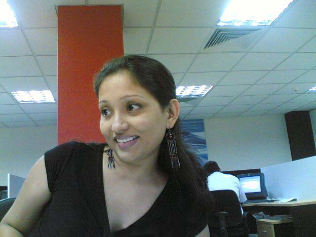 Indian call center girl giving some sexy poses on camera