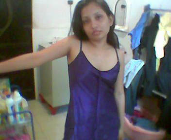 Indian call center girl giving some sexy poses on camera