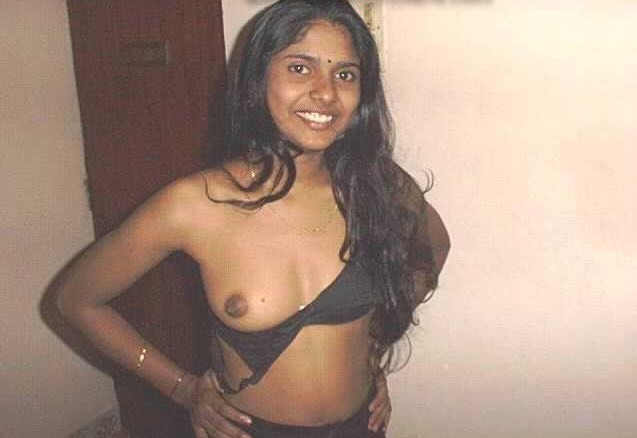 Newly married indian girl stripping herself off