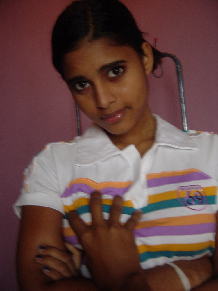 Indian girl teasing her boyfriend lingerie