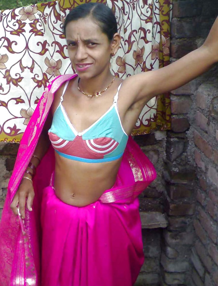 Andhra Bhabhi Taking Outdoor Shower Filmed By Husband