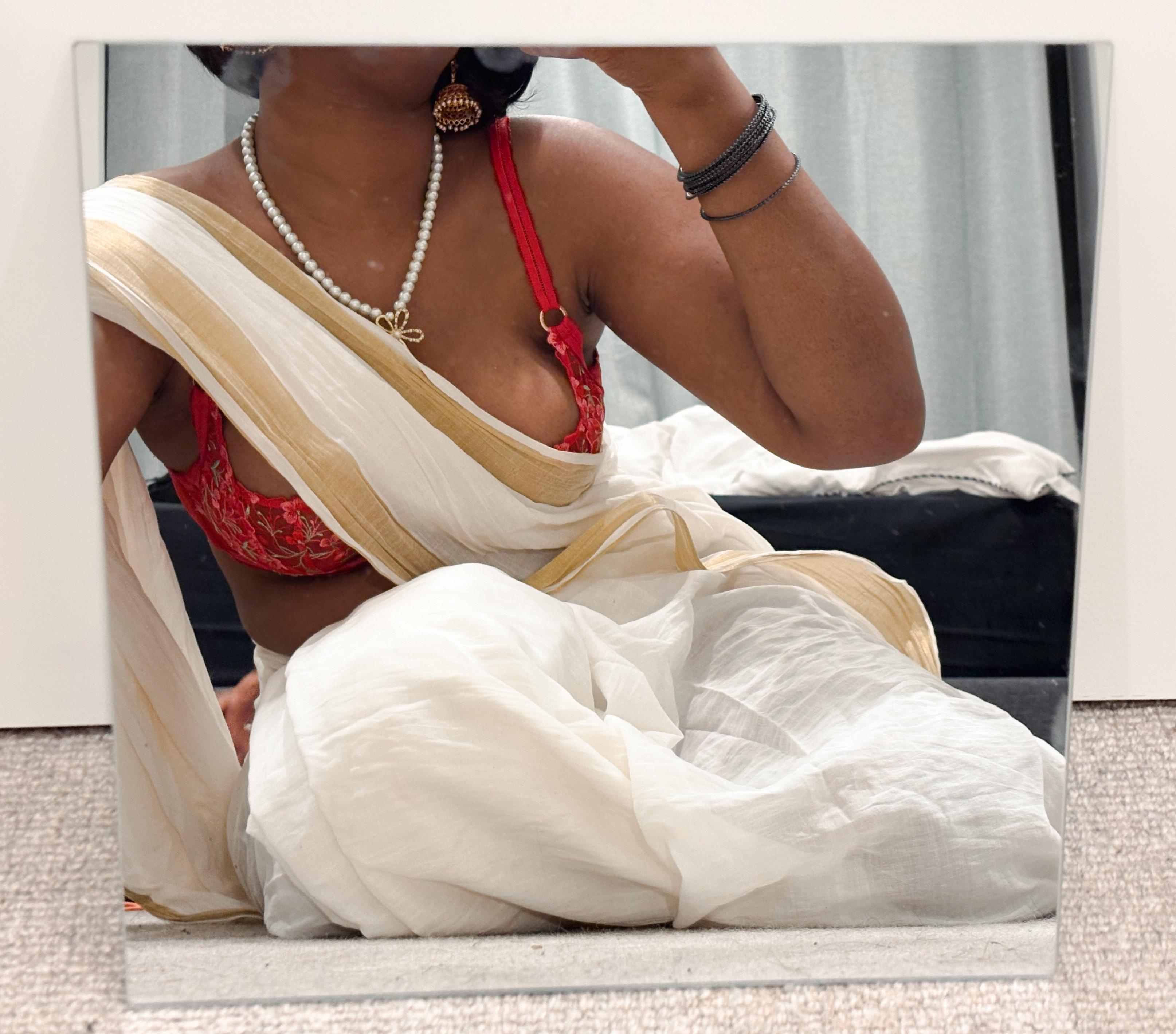 Horny Desi Wife Stripping Saree During Holiday Season