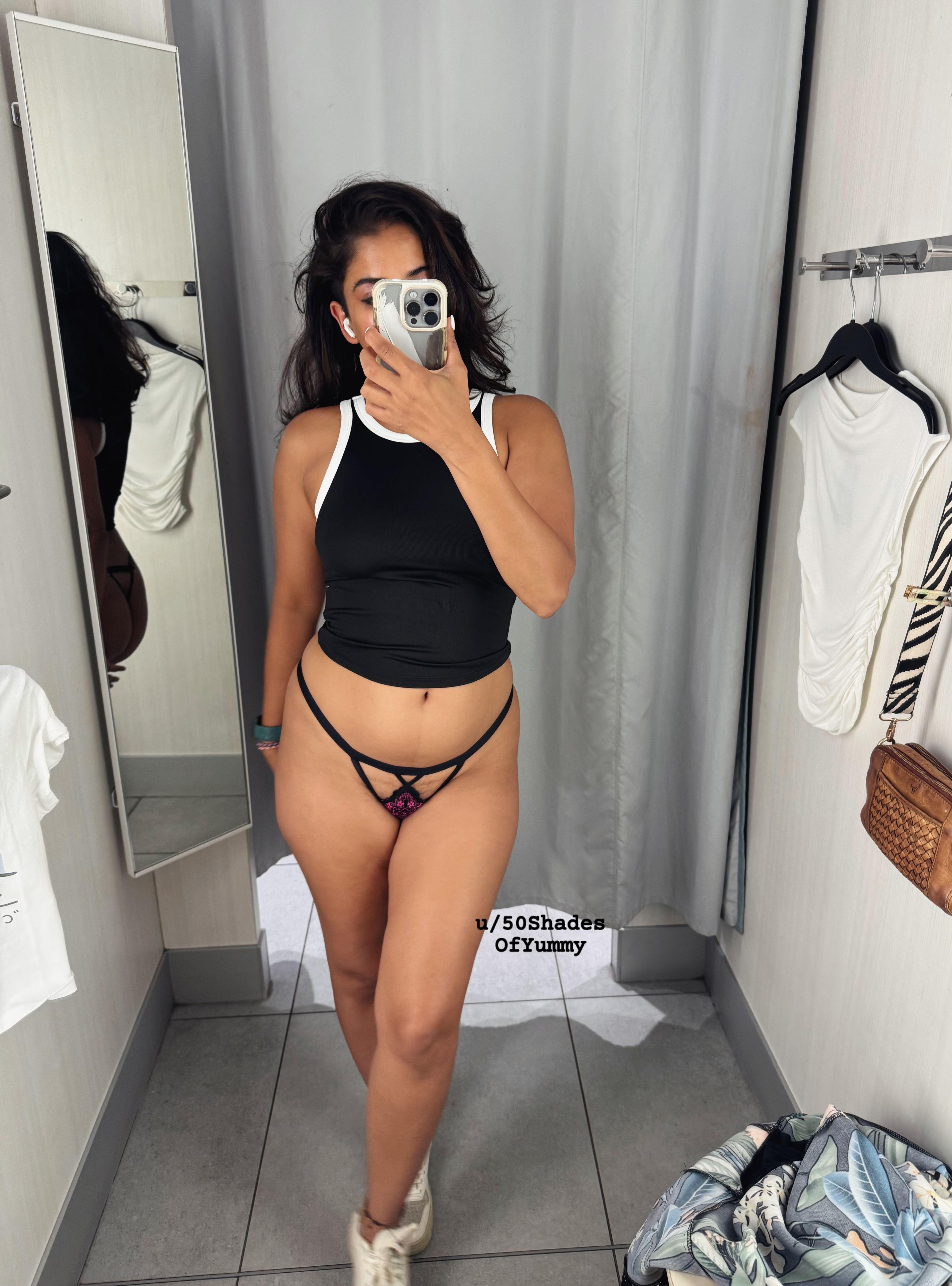 Deciding On or Off Clothes, Stripping to Reveal My Dripping Desi Cunt