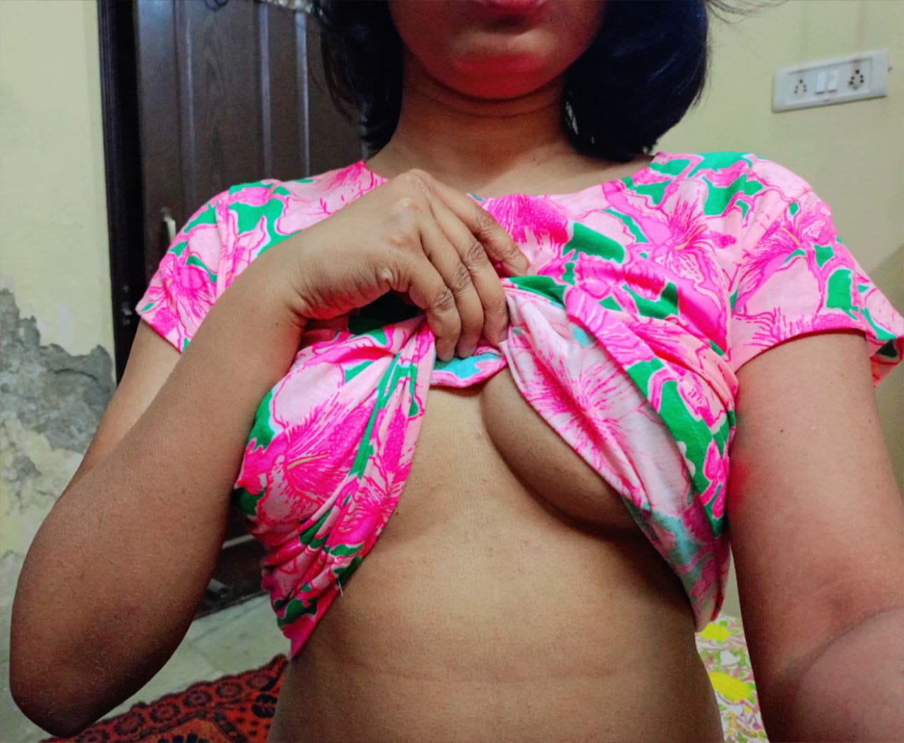 Indian Wife Wanting Your Face Buried In Her Boobs Now