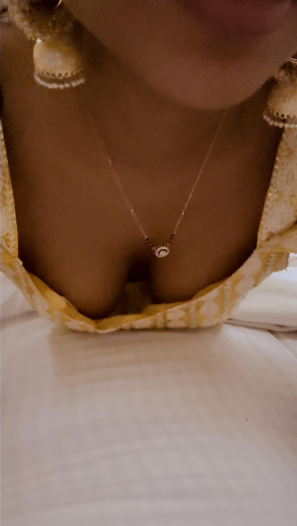 Indian Wife Riding Cowgirl Bouncing Tits Gripping Hard