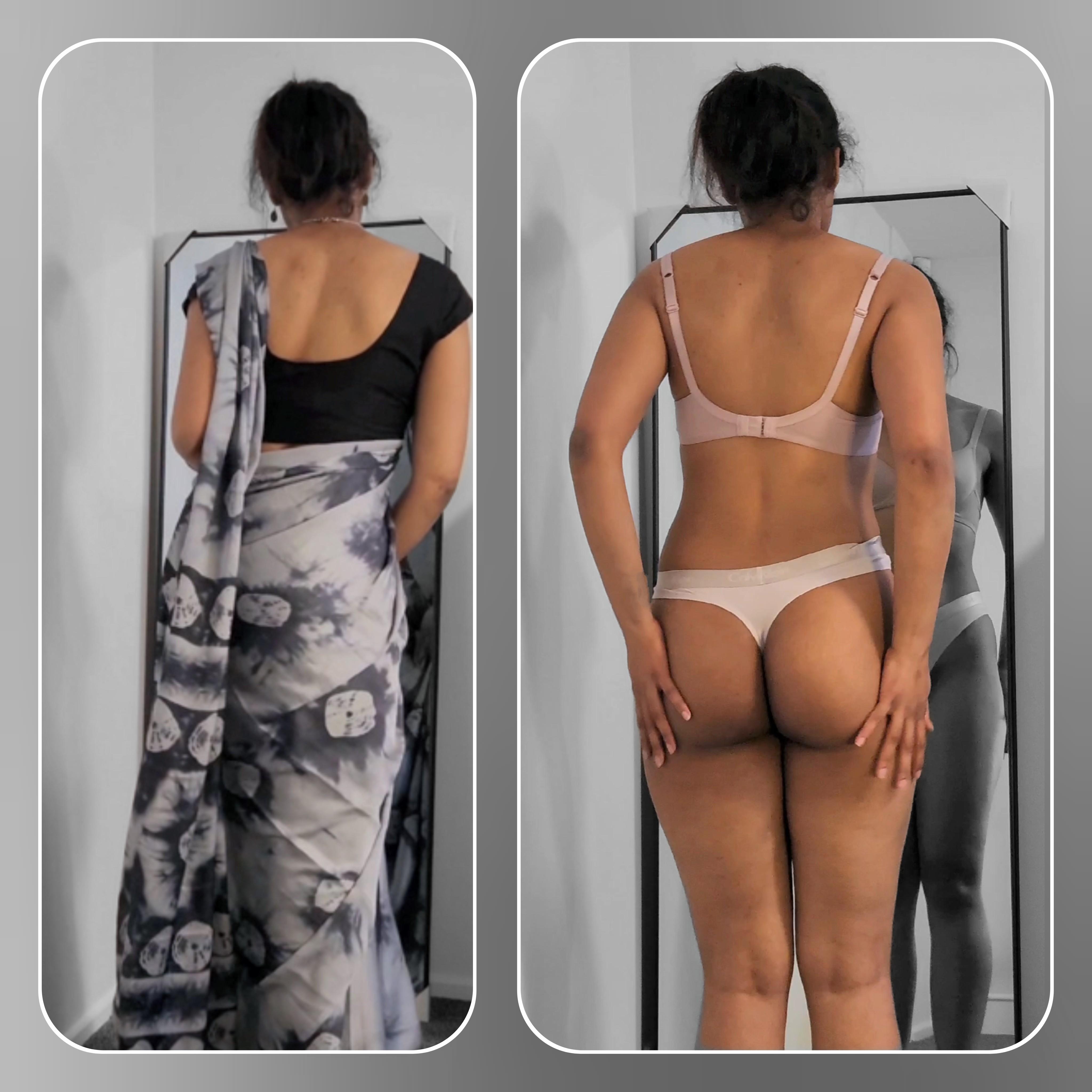 Indian Wife Showing Guests vs Her Private Naughty Side