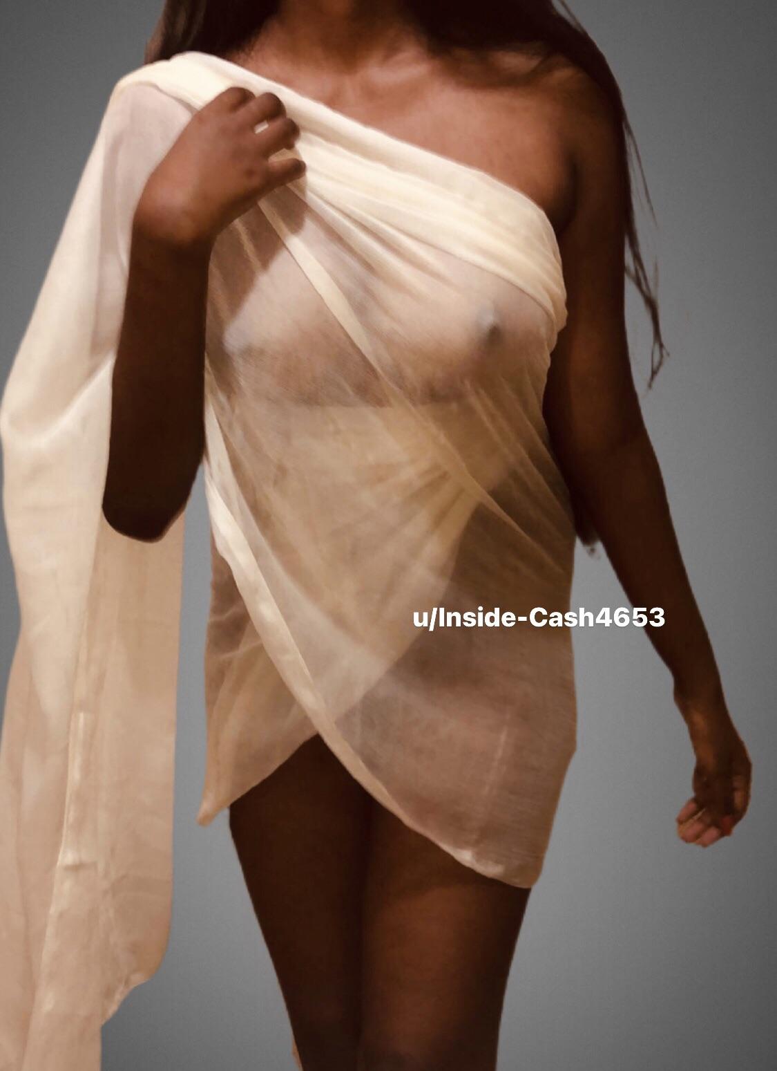 Tried to carry the desi saree look. What y’all think?