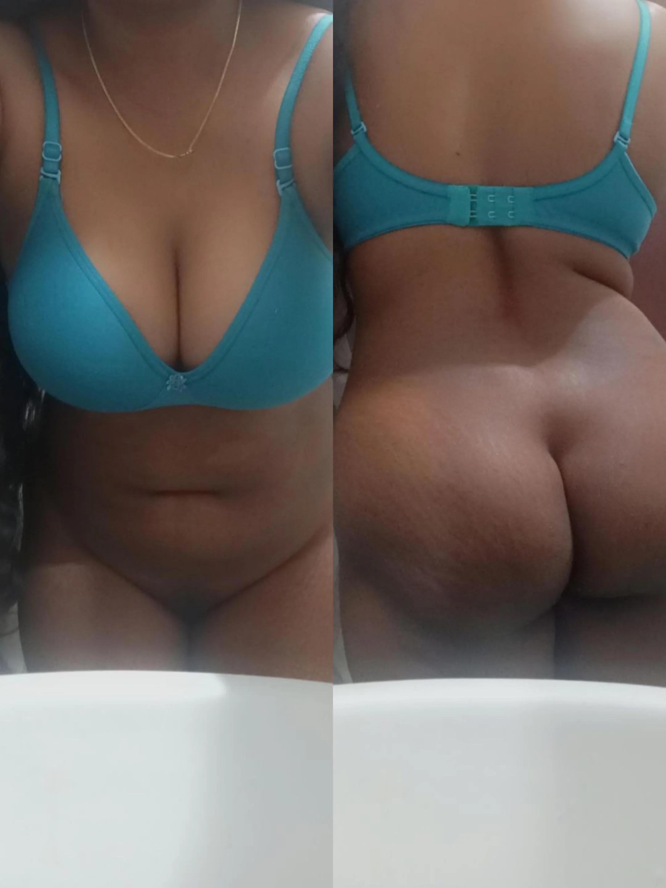 Indian Amateur Showing Front And Back Asking Preference