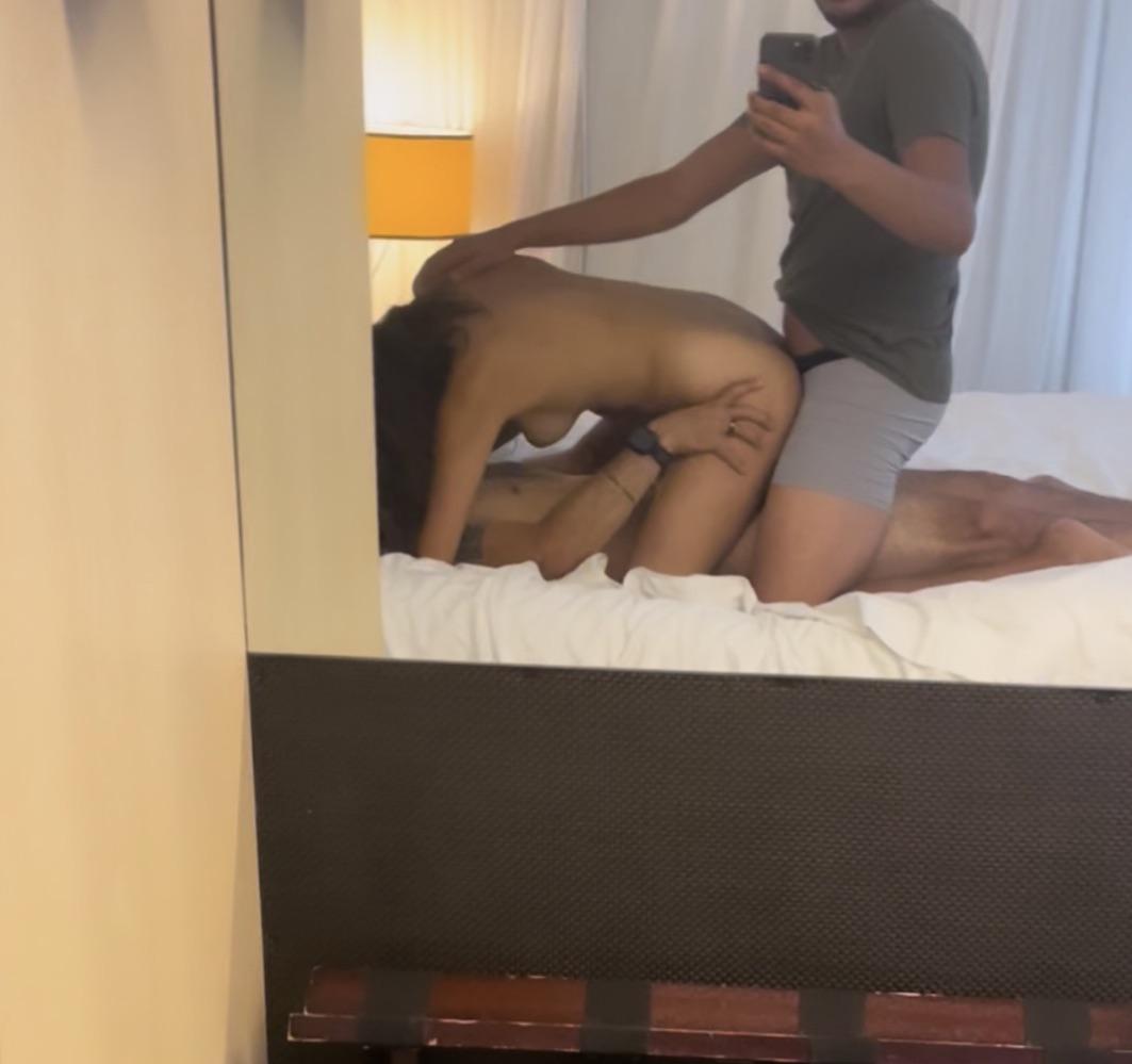 Desi Milf Taking Two Cocks In One Hole Moaning Loudly