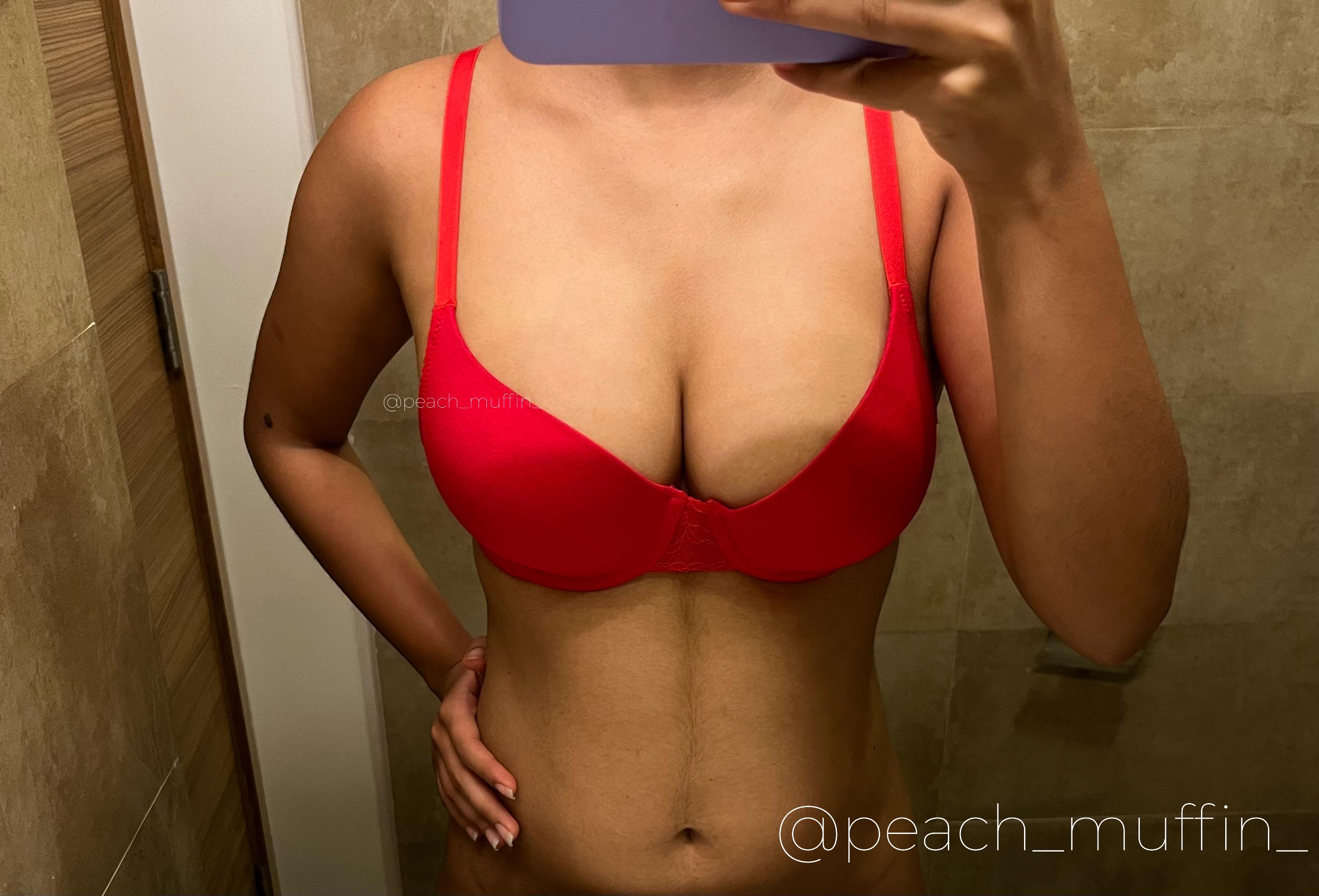 Indian Girlfriend Looking Sexy Wearing Red For You Now