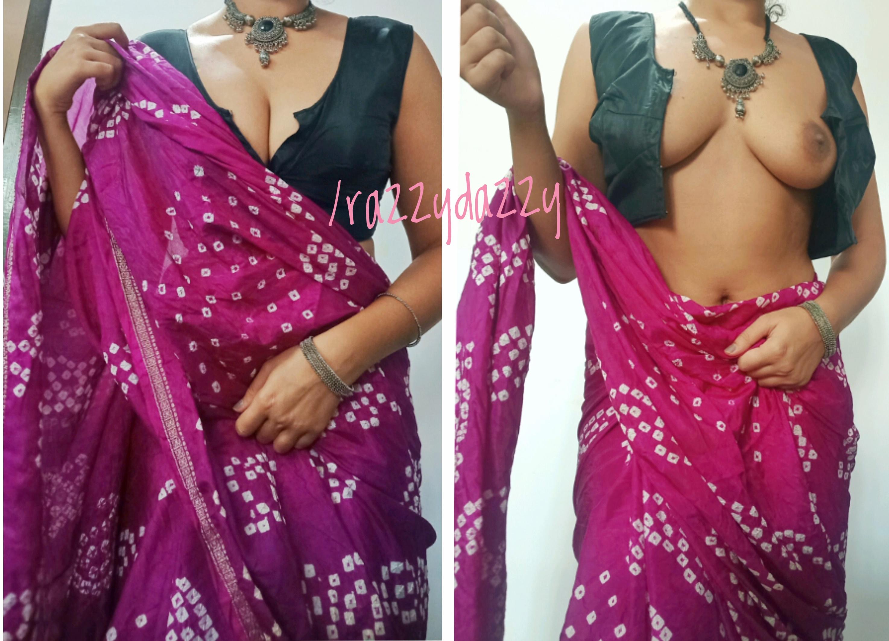 Indian GF Sharing Her Naughty Saree Fantasies