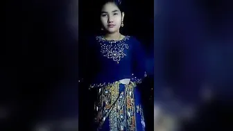 Manipuri village gal striptease show in nature's garb MMS