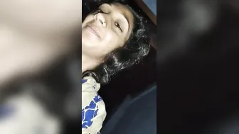 Shy Desi wife riding knob of her pervert spouse on webcam