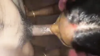 Bangla oral pleasure wife engulfing her husbands thick lengthy 10-pounder