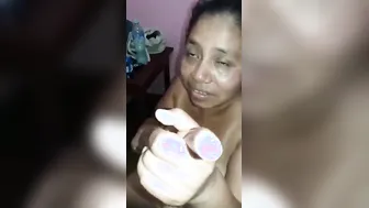 Corpulent Desi aunty sex with her husbands friend