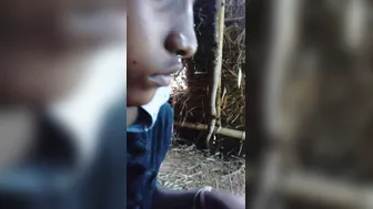 Dehati Gf fucking outdoor MMS sex movie scene