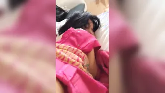 Sexy MILF Bhabhi sex with her husbands stepbrother