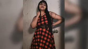 Sexy Desi exposed bathroom episode of a college angel