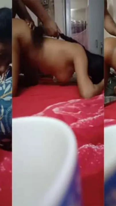Hardcore From behind fucking of a cute college girl
