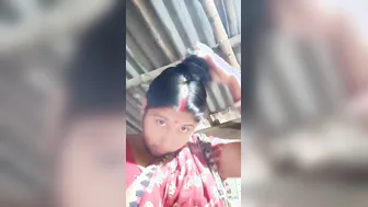 Breasty Bangla wife exposing her giant milk tankers