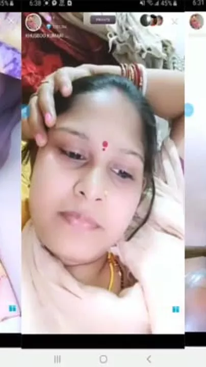 Horny breasty Indian Bhabhi webcam sex episode