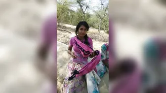 Sinless Indian village hotty fucked in jungle