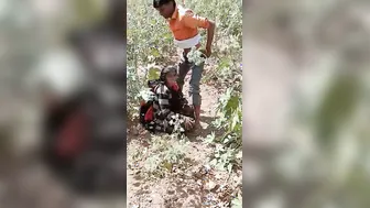 Dehati outdoor sex caught on livecam by a voyeur