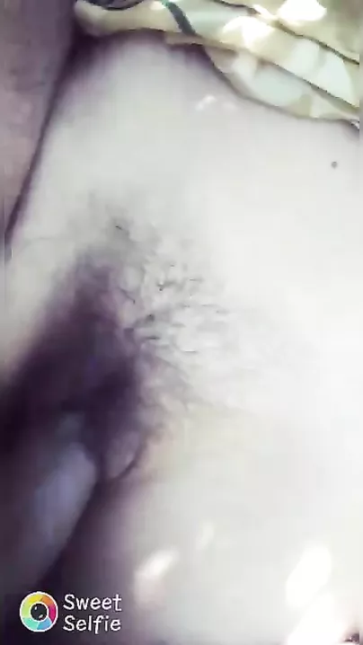 Cute curly pussy fucking outdoors movie scene
