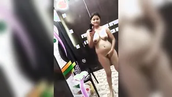 Desi Concupiscent housewife groaning sex action on cam