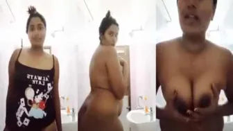 Latest Swathi Naidu washroom clip released