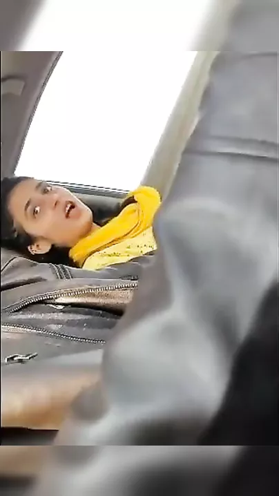 Paki college beauty blowjob to her bf in car