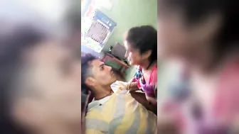 Dehati beauty riding rod of her cousin stepbrother