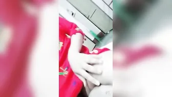 College hotty fingering cum-hole MMS sex video