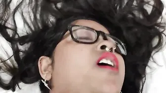 Concupiscent Indian Brunette hair porn video goes live