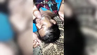 Indian aunty cum facial sex movie scene
