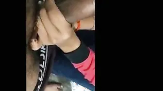 Desi doxy sucking dick of owner Desi MMS movie scene scandal