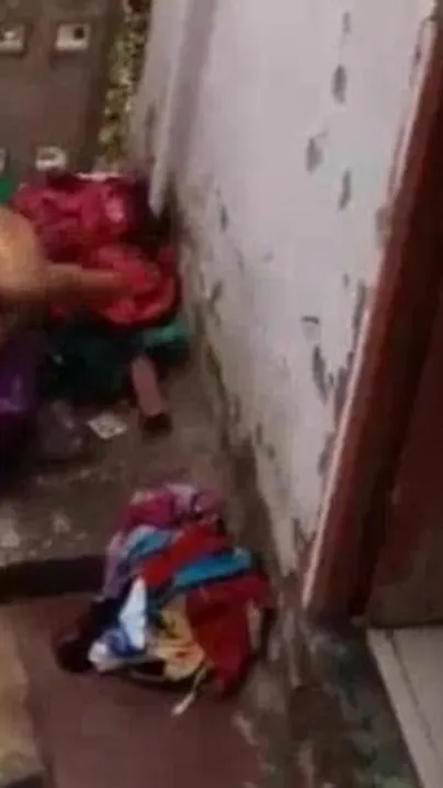 Big tits desi bhabhi shower video filmed by neighbor in open