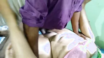 Amateur XXX video where guy fucks Desi stepmom and inseminates her