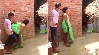 OMG best Desi sex! This slut indian village slut cheating husband outdoor