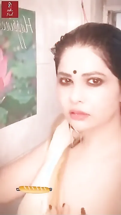 Aabha Paul Nip Slip in Shower HD XXX Porn Star Video