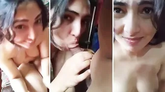Hot Paki Sister Blowjob to Her Brother in Nude State