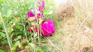 देहाती भाभी को खेत मे चोदा