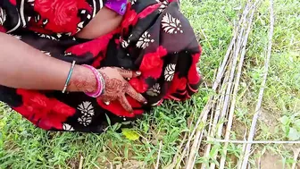 Taking New Bride to Field Fucking Her Nonstop Roughly