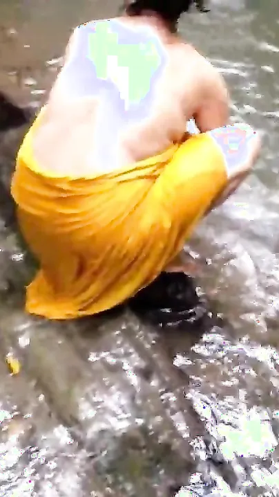 Fucking my married cousin under waterfall – public sex