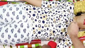 Desi is sleeping when hubby comes to fuck her in point of view XXX video